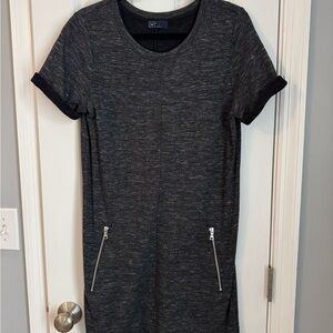 Gap Cuff Sleeve T-Shirt Dress